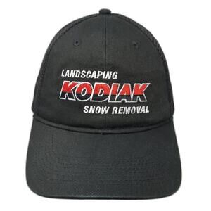 Landscaping Kodiak Snow Removal Snapback Trucker Hat Black OS Fersten Worldwide